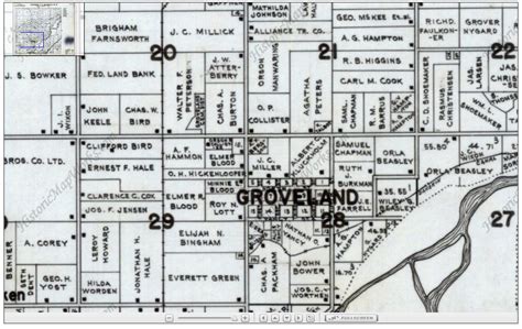 where is groveland|groveland map.